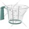 Мерный стакан «Rotho» Loft, 1111605092, прозрачный/зеленый, 0.6 л