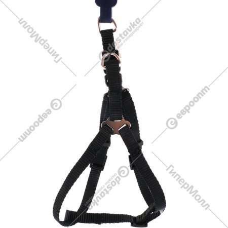 Шлея для собак «Trixie Premium One Touch harness» черный, XS-S