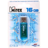 

USB флеш"MIREX"(ELF BLUE 16G ecopack)