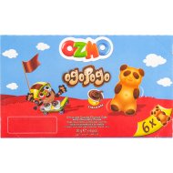 Молочный кекс «Ozmo» с какао и шоколадным кремом, 180 г
