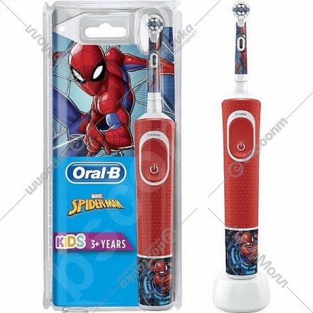 Электрическая зубная щетка «Oral-B» Spiderman, D100.413.2K, 3710, 3+