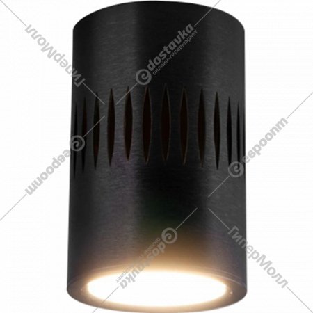 Точечный светильник «Elektrostandard» DLS026 7W 4200К, черный, a052837