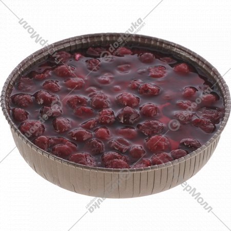 Торт «Венский пирог» на твороге, вишневый, 620 г