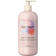 Кондиционер для волос «Inebrya» Icecream Dry-T, 1026324, питательный для сухих, пористых и обработанных, 1 л