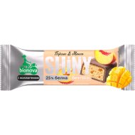 Протеиновый батончик Bionova персик-манго, 40 г