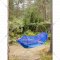 Гамак «Чудесный Сад» Под защитой, H270, с антимоскитной сеткой, синий