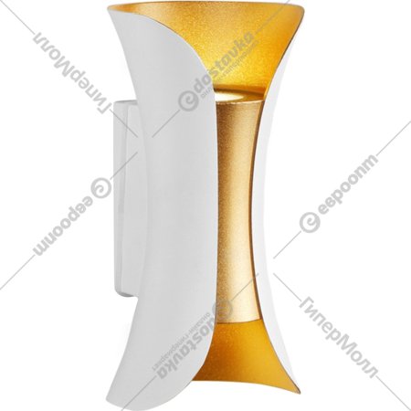 Настенный светильник «Ambrella light» FW194 WH/GD/S, белый/золото/песок