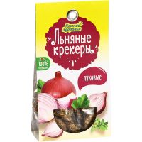 

Крекеры "КОМПАС ЗДОРОВЬЯ" (лен/лук) 50г