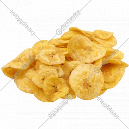 Банан сушеный, чипсы, 1 кг, фасовка 0.3 кг