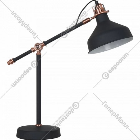Настольная лампа «Camelion» KD-425 C62, 13014, черный/медь
