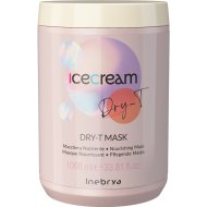 Маска для волос «Inebrya» Icecream Dry-T, 1026327, питательная, для сухих, пористых и обработанных волос, 1 л