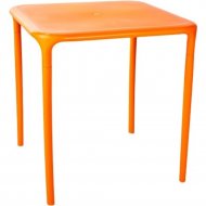 Стол «Алеана» Альф new, квадратный, 100029СвОр, светло-оранжевый