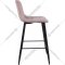 Барный стул «AksHome» Stella, пыльная роза велюр HLR25/черный