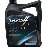 Масло моторное «Wolf» Guardtech, 10W-40, 4 л