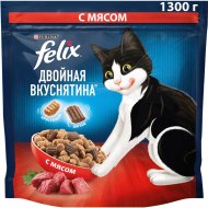 Корм для кошек «Felix» с мясом, 1.3 кг