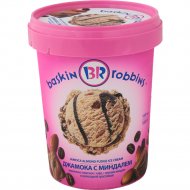 Мороженое «Baskin Robbinds» жжамока с миндалем, 1000 мл
