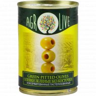 Оливки «Agrolive» зеленые, без косточки, 280 г