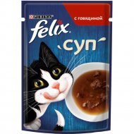 Корм для кошек «Felix» Суп с говядиной, 48 г