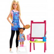 Игровой набор «Barbie» Кем быть. Учитель рисования, GJM29