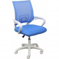 Компьютерное кресло «AksHome» Ricci White, голубой