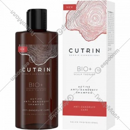Шампунь для волос «Cutrin» Bio+, Active Anti-Dandruff Shampoo, 250 мл