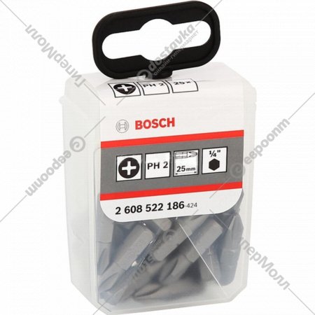 Набор бит «Bosch» Extra Hard PH2, 2608522186, 25 шт