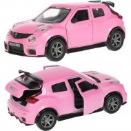 Машинка «Технопарк» Nissan Juke-R 2.0, JUKE-12GRL-WHPI, розовый, 12 см