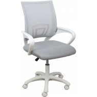Компьютерное кресло «AksHome» Ricci White, светло-серый