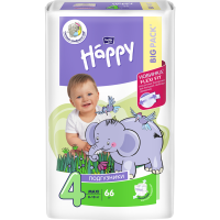 

Подгузн."BELLA BABY HAPPY"(MAXI)66шт