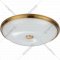 Настенно-потолочный светильник «Odeon Light» Pelow, Walli ODL22 513, 4956/5, античная бронза/металл/белый/стекло