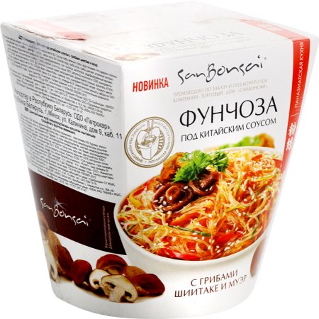Фунчоза SanBonsai под китайским соусом, 120 г