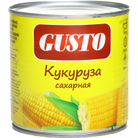 

Кукуруза консервир. "GUSTO" (ж/б)340г