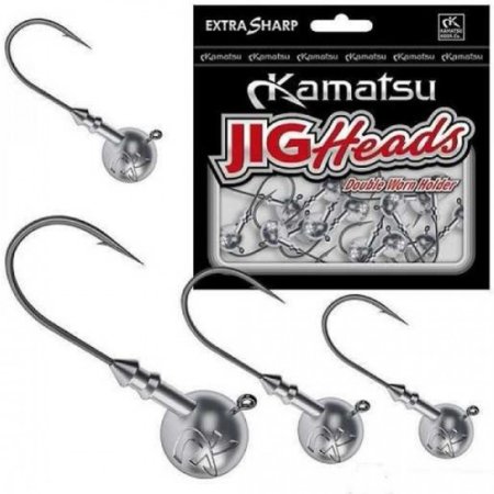 Джиг-головки KAMATSU Extra 3/0, 12 г, 25 шт