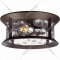 Уличный светильник «Odeon Light» Mavret, Nature ODL22 565, 4961/2C, темно-коричневый/прозрачный