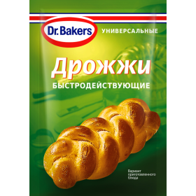 Дрожжи «Dr. Bakers» быст­ро­дей­ству­ю­щие, 7 г