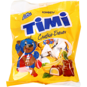 Кон­фе­ты «Timi» сливки-банан, 155 г