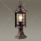 Уличный светильник «Odeon Light» Mavret, Nature ODL22 565, 4961/1A, темно-коричневый/прозрачный