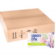 Уп. Салфетки влажные «Clean Life» алоэ и зеленый чай, 1х40 упаковок