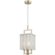 Подвес «Odeon Light» Edera, Hall ODL22 376, 4976/1, матовый золотой/стекло