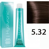 Крем-краска для волос «Kapous» Hyaluronic Acid, HY 5.32 светлый коричневый палисандр, 1333, 100 мл