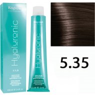 Крем-краска для волос «Kapous» Hyaluronic Acid, HY 5.35 светлый коричневый каштановый, 1338, 100 мл