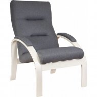 Кресло «Leset» Лион, Малмо 95 серый/слоновая кость