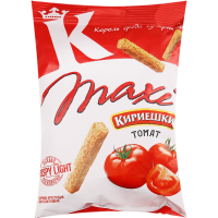 

Сухарики"КИРИЕШКИ MAXI"(томат)60г