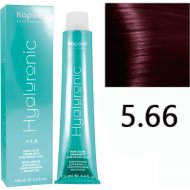 Крем-краска для волос «Kapous» Hyaluronic Acid, HY 5.66 светлый коричневый красный интенсивный, 1386, 100 мл