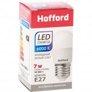 Лампа светодиодная «Hofford» G45, 7W, 6000K, Е27