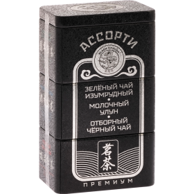 Набор листового чая «Black Dragon» Ассорти №1, 90 г