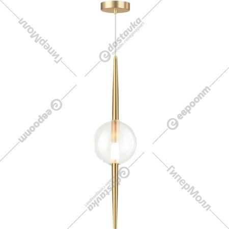 Подвес «Odeon Light» Lazia, Pendant ODL22 357, 4981/1, бронзовый/прозрачный/стекло