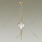Подвес «Odeon Light» Lazia, Pendant ODL22 357, 4981/1, бронзовый/прозрачный/стекло