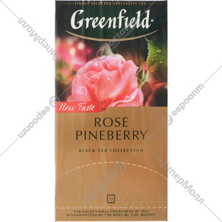 Чай черный «Greenfield» Rose Pineberry, 25х1.5 г