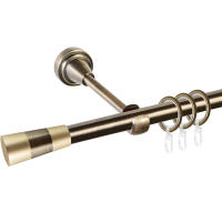 

Карниз(D16Г,Ант,Конус 3цв,зол,сост.)2.8м